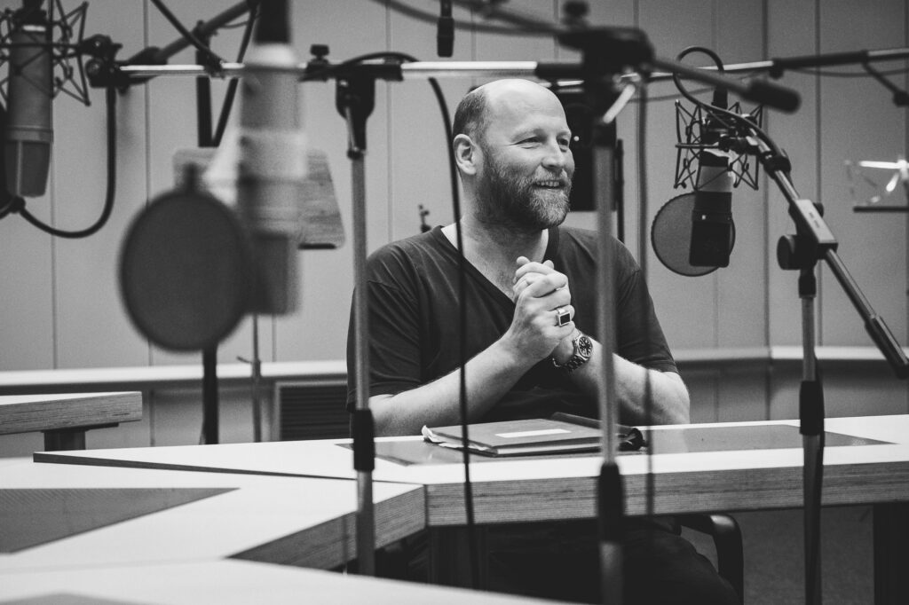 Jochen Langner im Tonstudio